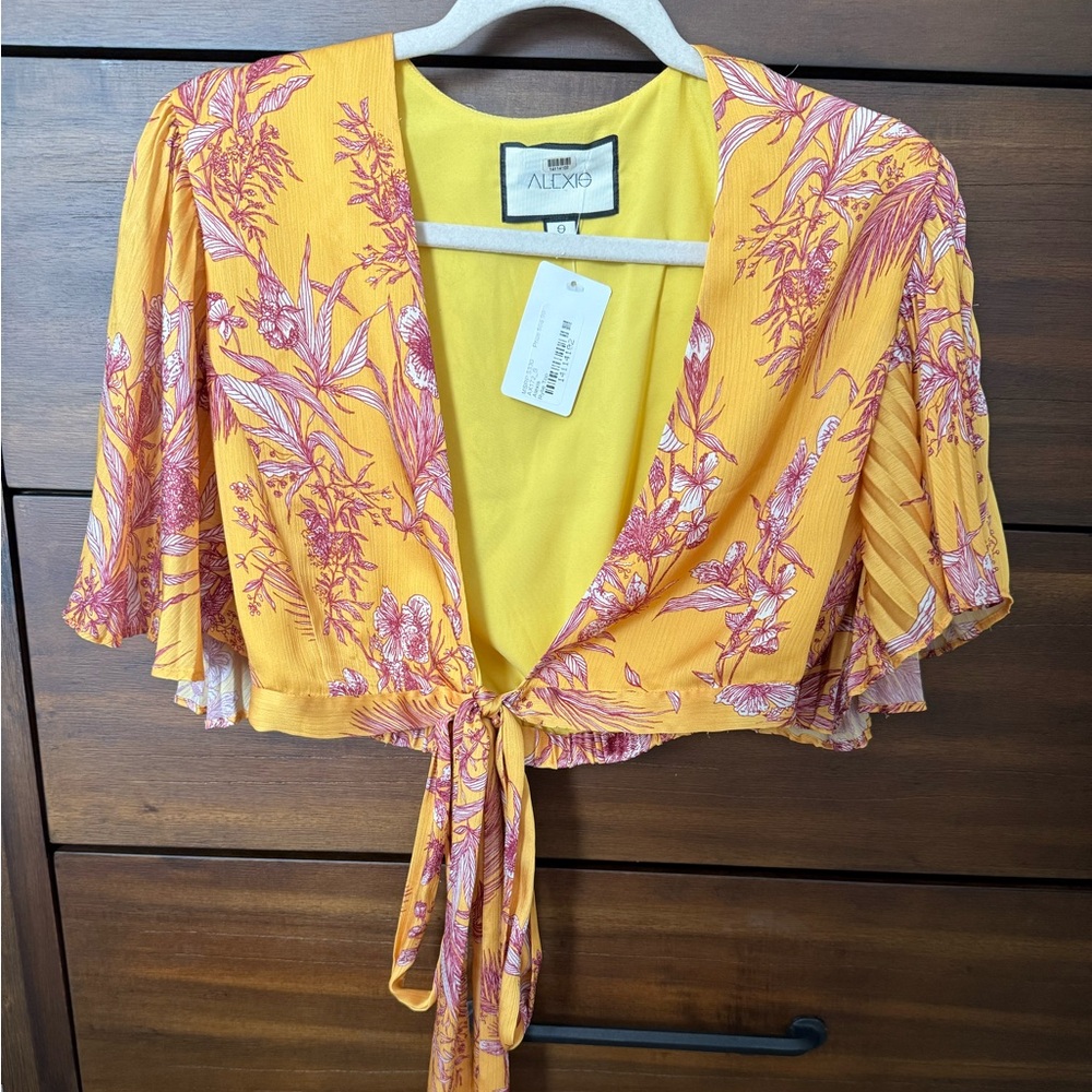 Alexis Yellow Floral Dress